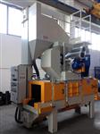 Cogeim Continuous feed type shot blasting machine for marble, granite and natural stone products  mod. STL Shotblasting Machines 